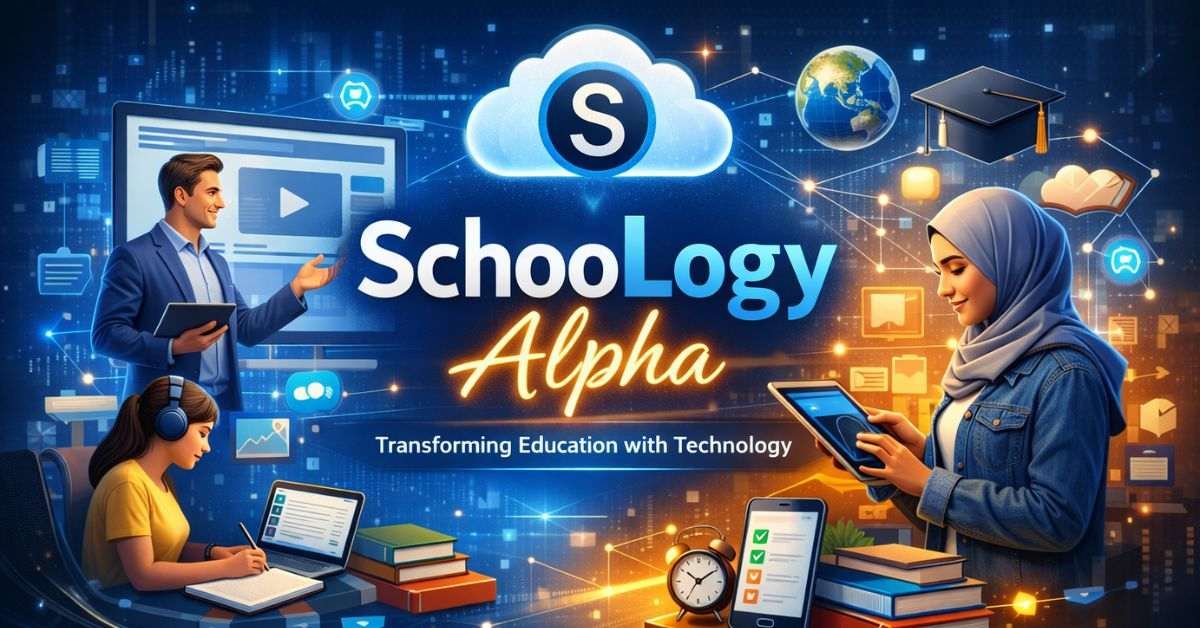 Schoology Alfa dashboard showing student grades and assignments in a digital learning platform 2026