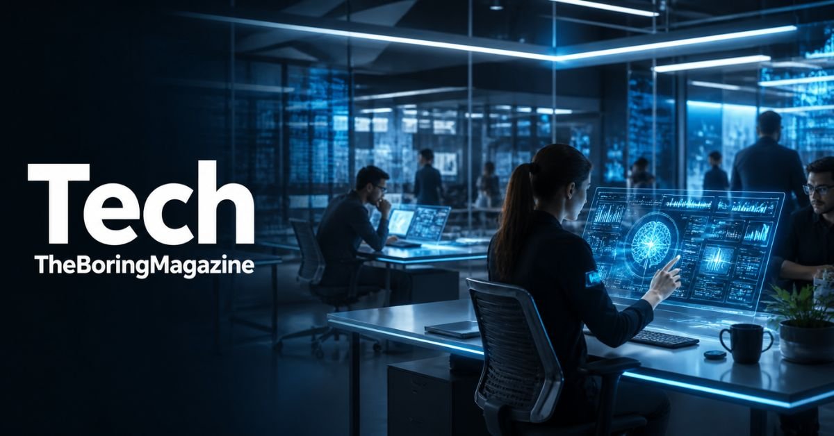 Tech theboringmagazine covering AI, cybersecurity, and gadgets for readers in 2026 explained simply