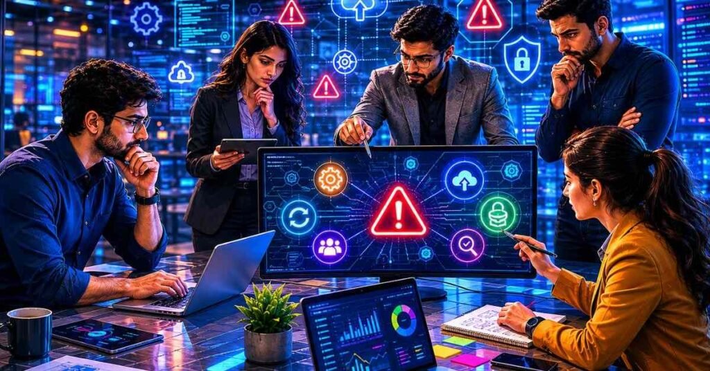 Person using zvodeps digital framework tool on laptop for better productivity
