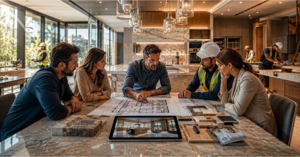 Step by step kitchen remodeling guide showing budget tips layout and cabinet choices
