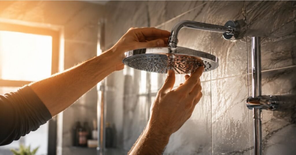 Step by step guide to replacing a toilet flapper in a home bathroom